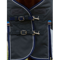 Weatherbeeta ComFiTec Ultra Turnout 220g deken met afneembare halsdeel Houtskool Grijs Weatherbeeta ComFiTec Ultra Turnout 220g deken met afneembare halsdeel Houtskool Grijs