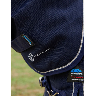 Weatherbeeta ComFiTec Ultra Turnout 220g deken met afneembare halsdeel Marine Marineblauw
