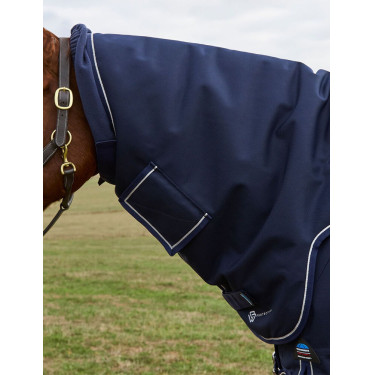 Weatherbeeta ComFiTec Ultra Turnout 220g deken met afneembare halsdeel Marine Marineblauw