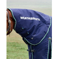 Halsstuk Weatherbeeta ComFiTec Plus Dynamic Turnout 0g Marine / bosgroen Blauw Halsstuk Weatherbeeta ComFiTec Plus Dynamic Turnout 0g Marine / bosgroen Blauw