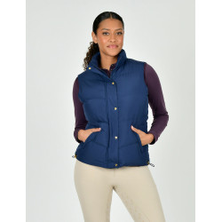 Dublin Patrice dames mouwloos gewatteerd bodywarmer Marineacademie