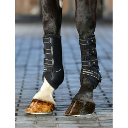 Dressuurbeschermers WeatherBeeta harde schaal Tough-Tec Zwart