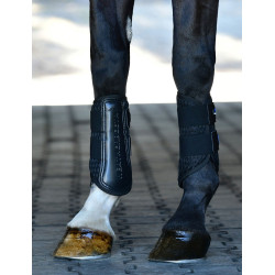 Weatherbeeta Tough-Tec Mesh beenbeschermers Zwart / zwart