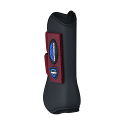 Weatherbeeta Tough-Tec Prime Open peesbeschermers Zwart / bordeaux