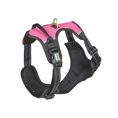 Weatherbeeta anti-trektuig voor honden, verplaatsing Zwart / roze