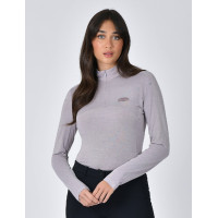 Weatherbeeta dames lange mouwen bamboe prestatie-top Gebronsde lila Violet