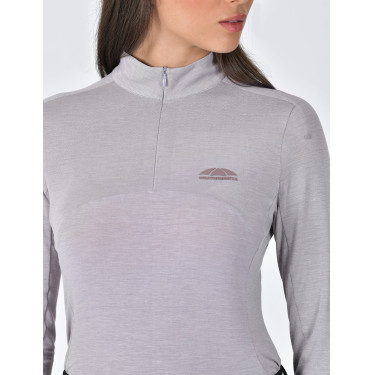 Weatherbeeta dames lange mouwen bamboe prestatie-top Gebronsde lila Violet Weatherbeeta dames lange mouwen bamboe prestatie-top Gebronsde lila Violet