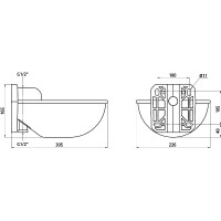 Paddle-drinkbak K71 Kerbl 3... Paddle-drinkbak K71 Kerbl 3...