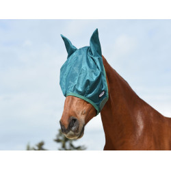 Weerbestendige Green-Tec Airflow mesh vliegenmasker Blauw libel / flesgroen