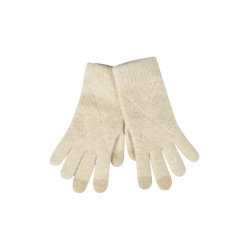 Set sjaal en muts Dublin Beige marmerkleur