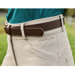 Dublin Cammy Comfort Twill damesrijbroek Koekje