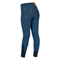 Kinderbroek Dublin Shona Denim met volledige grip Lichtblauw denim Marineblauw