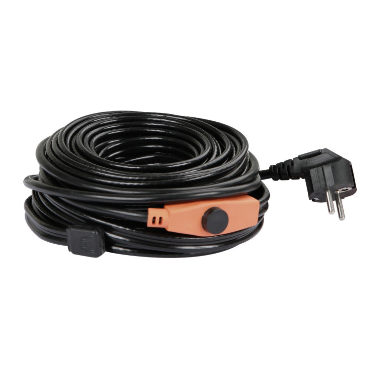 Vorstbeschermingsverwarmingskabel Kerbl met thermostaat 230 V Vorstbeschermingsverwarmingskabel Kerbl met thermostaat 230 V