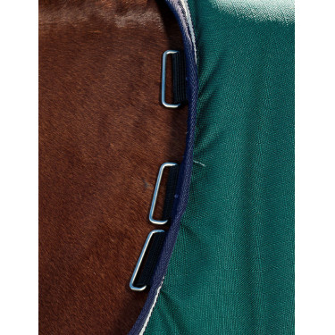Deken Weatherbeeta ComFiTec Plus Dynamic Turnout 220 g Bosgroen / marineblauw Deken Weatherbeeta ComFiTec Plus Dynamic Turnout 220 g Bosgroen / marineblauw