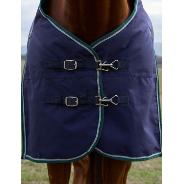 Deken Weatherbeeta ComFiTec Plus Dynamic Turnout 220 g Marine / bosgroen Blauw