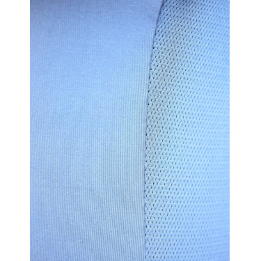Dublin ademend damespoloshirt met korte mouwen en 1/4-ritssluiting Blauwe nevel Dublin ademend damespoloshirt met korte mouwen en 1/4-ritssluiting Blauwe nevel