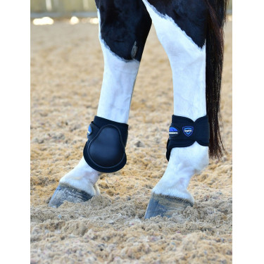 Strijklappen Weatherbeeta Tough-Tec Prime Fetlock Zwart / zwart