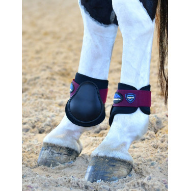 Strijklappen Weatherbeeta Tough-Tec Prime Fetlock Zwart / bordeaux Blauw