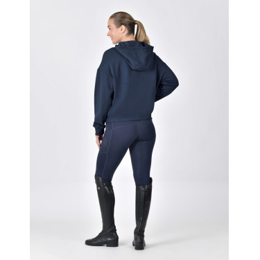 Dublin fleece-trui met capuchon, dames, 1/4-rits Marine Marineblauw Dublin fleece-trui met capuchon, dames, 1/4-rits Marine Marineblauw