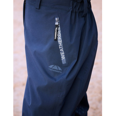 Waterdichte overbroek Weatherbeeta Rayne II Marine / wit Blauw