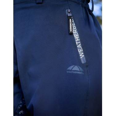 Waterdichte overbroek Weatherbeeta Rayne II Marine / wit Blauw