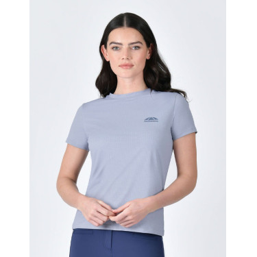 Weatherbeeta T-shirt kort mouw casual UV Blauwe steen Weatherbeeta T-shirt kort mouw casual UV Blauwe steen
