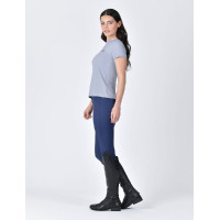 Weatherbeeta T-shirt kort mouw casual UV Blauwe steen Weatherbeeta T-shirt kort mouw casual UV Blauwe steen