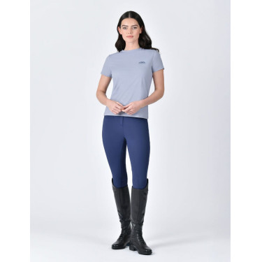 Weatherbeeta T-shirt kort mouw casual UV Blauwe steen Weatherbeeta T-shirt kort mouw casual UV Blauwe steen