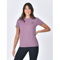 Weatherbeeta T-shirt kort mouw casual UV Mauve wijn Violet