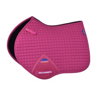 Zadelpad Weatherbeeta Prime Air-Tec CSO Shaped Glanzend magenta Roze