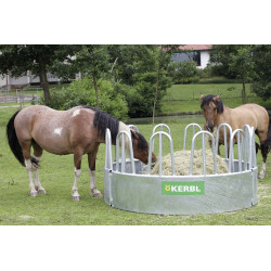 Ronde gegalvaniseerde hooiruif Kerbl