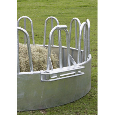 Ronde gegalvaniseerde hooiruif Kerbl