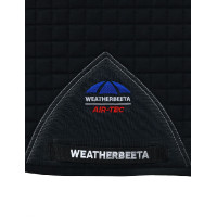 Weatherbeeta Prime Air-Tec Dressuurvormig zadeldek Zwart Weatherbeeta Prime Air-Tec Dressuurvormig zadeldek Zwart