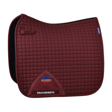 Weatherbeeta Prime Air-Tec Dressuurvormig zadeldek Bourgondië Bordeaux Weatherbeeta Prime Air-Tec Dressuurvormig zadeldek Bourgondië Bordeaux