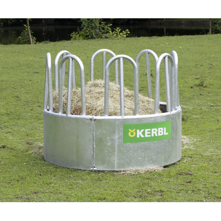 Ronde gegalvaniseerde hooiruif Kerbl