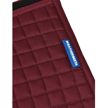 Weatherbeeta Prime Air-Tec Dressuurvormig zadeldek Bourgondië Bordeaux Weatherbeeta Prime Air-Tec Dressuurvormig zadeldek Bourgondië Bordeaux