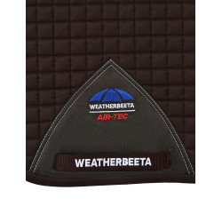 Weatherbeeta Prime Air-Tec Dressuurvormig zadeldek Chocolade Bruin