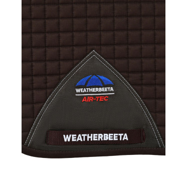 Weatherbeeta Prime Air-Tec Dressuurvormig zadeldek Chocolade Bruin