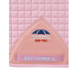 Weatherbeeta Prime Air-Tec Dressuurvormig zadeldek Lichtroze