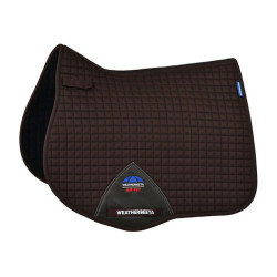 Zadelpad Weatherbeeta Prime Air-Tec Mixte Shaped Chocolade Bruin