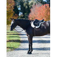 Weatherbeeta Prime Comfy Fleece numnah zadeldek Wit Weatherbeeta Prime Comfy Fleece numnah zadeldek Wit