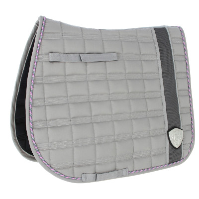 Tapis de selle Covalliero Collection Printemps / été 2018 Gris clair