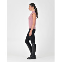 Dames ademend mouwloos topje van Dublin Stofroze