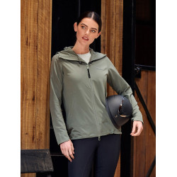 Weatherbeeta Stretch dames rijjas Olijfblad Groen