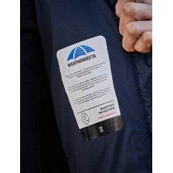 Weatherbeeta dames hybride gewatteerd jack Marine Marineblauw