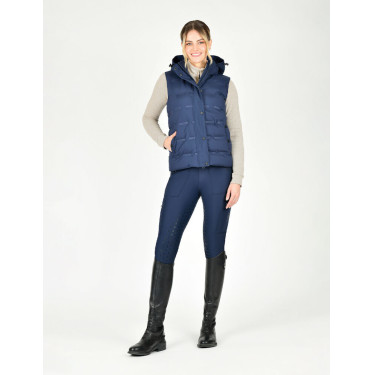 Dames mouwloos gewatteerd WeatherBeeta Hapur thermogeseald vest Marine iris Dames mouwloos gewatteerd WeatherBeeta Hapur thermogeseald vest Marine iris
