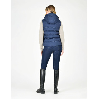 Dames mouwloos gewatteerd WeatherBeeta Hapur thermogeseald vest Marine iris Dames mouwloos gewatteerd WeatherBeeta Hapur thermogeseald vest Marine iris