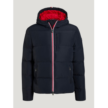Tommy Hilfiger Equestrian Clinton herenblouson Woestijnlucht Blauw Tommy Hilfiger Equestrian Clinton herenblouson Woestijnlucht Blauw