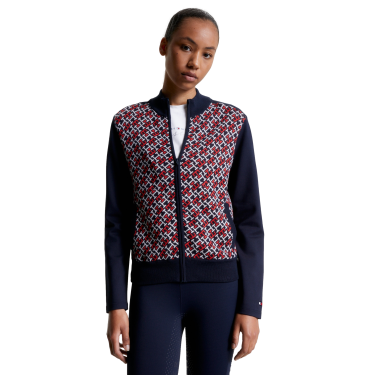 Bomber Tommy Hilfiger Equestrian Amsterdam Monogram dames Multi Multicolor