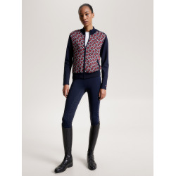 Bomber Tommy Hilfiger Equestrian Amsterdam Monogram dames Multi Multicolor